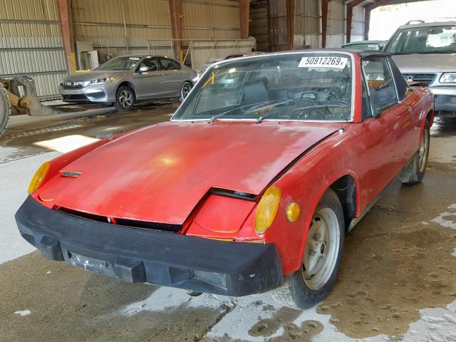 4762901831 - 1976 PORSCHE 914 RED photo 2