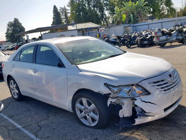 4T4BE46K39R105150 - 2009 TOYOTA CAMRY BASE WHITE photo 1
