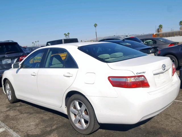 4T4BE46K39R105150 - 2009 TOYOTA CAMRY BASE WHITE photo 3
