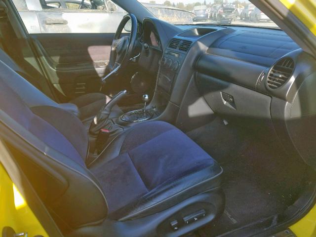 JTHBD192920041719 - 2002 LEXUS IS 300 YELLOW photo 5