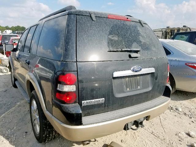 1FMEU64E48UA40598 - 2008 FORD EXPLORER E BLACK photo 3