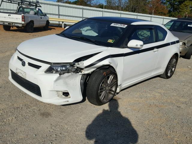 JTKJF5C70D3062729 - 2013 TOYOTA SCION TC 白色 照片 2