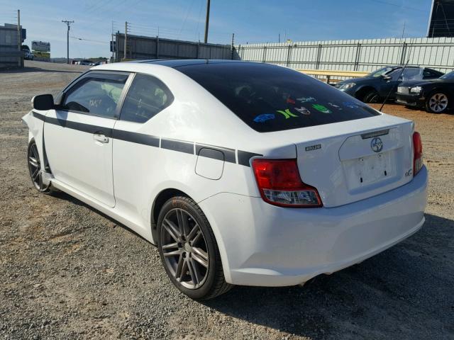 JTKJF5C70D3062729 - 2013 TOYOTA SCION TC 白色 照片 3
