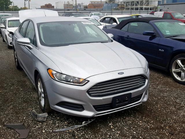 1FA6P0H74E5354353 - 2014 FORD FUSION SE SILVER photo 1