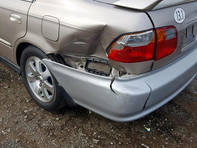 1HGEJ864XYL041372 - 2000 HONDA CIVIC EX 米色 照片 9