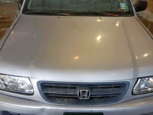 4S6DM58W2Y4410026 - 2000 HONDA PASSPORT E GRAY photo 7