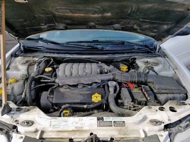 3C3EL45H0XT562419 - 1999 CHRYSLER SEBRING JX WHITE photo 7