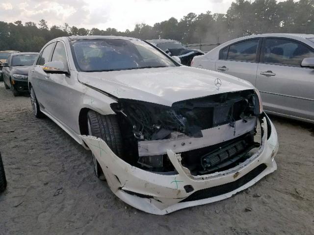 WDDUG8CB9EA026158 - 2014 MERCEDES-BENZ S 550 WHITE photo 1