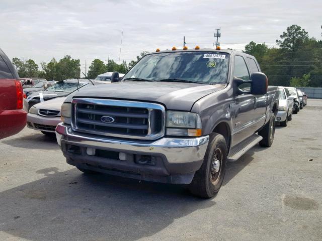 1FTSW30P34EB14346 - 2004 FORD F350 SRW S GRAY photo 2