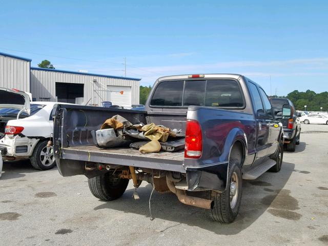 1FTSW30P34EB14346 - 2004 FORD F350 SRW S GRAY photo 4