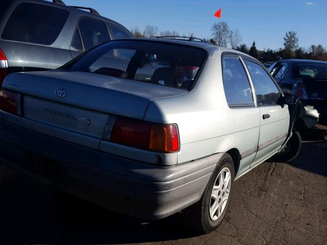 JT2EL43B5M0044723 - 1991 TOYOTA TERCEL DEL BLUE photo 4