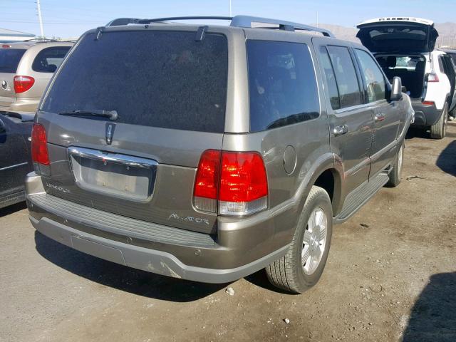 5LMEU88H34ZJ29511 - 2004 LINCOLN AVIATOR Bej foto 4