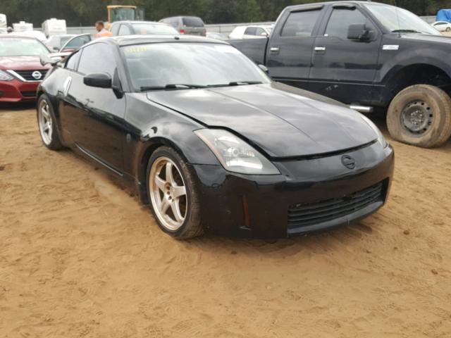 JN1AZ34D03T107080 - 2003 NISSAN 350Z COUPE BLACK photo 1