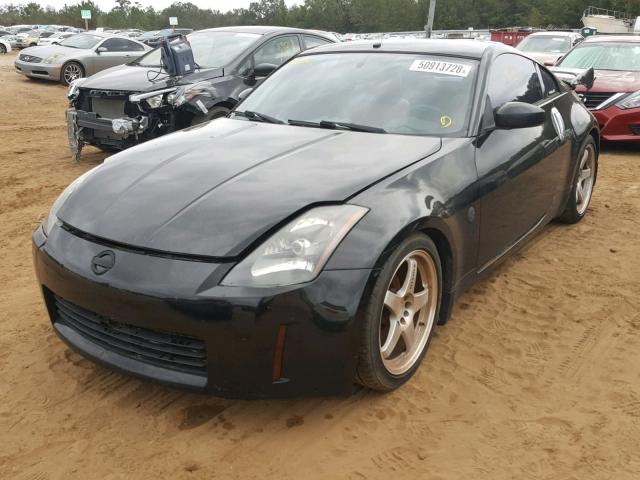 JN1AZ34D03T107080 - 2003 NISSAN 350Z COUPE BLACK photo 2