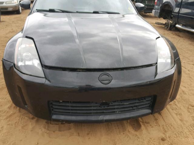 JN1AZ34D03T107080 - 2003 NISSAN 350Z COUPE BLACK photo 9