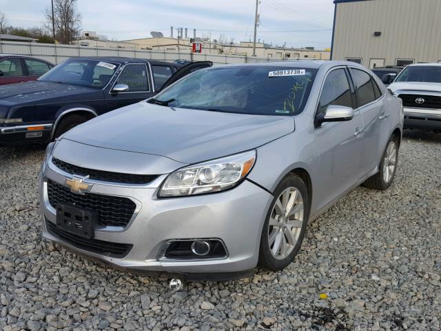 1G11H5SL7EU168860 - 2014 CHEVROLET MALIBU LTZ SILVER photo 2