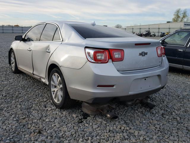 1G11H5SL7EU168860 - 2014 CHEVROLET MALIBU LTZ SILVER photo 3