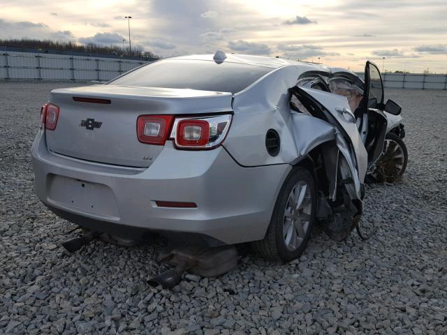 1G11H5SL7EU168860 - 2014 CHEVROLET MALIBU LTZ SILVER photo 4