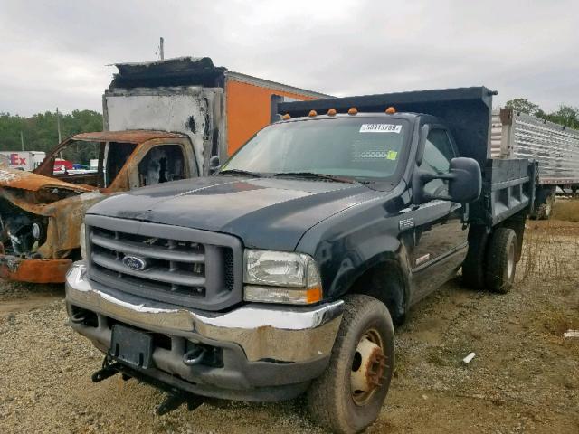 1FDWF37P64EB49269 - 2004 FORD F350 SUPER GREEN photo 2