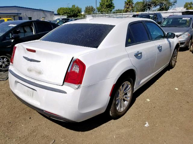 2C3CCAEG0GH269058 - 2016 CHRYSLER 300C WHITE photo 4