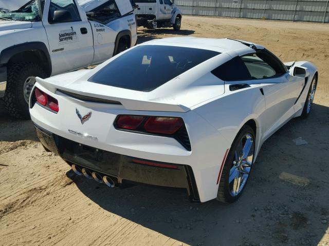 1G1YK2D70G5120614 - 2016 CHEVROLET CORVETTE S WHITE photo 4