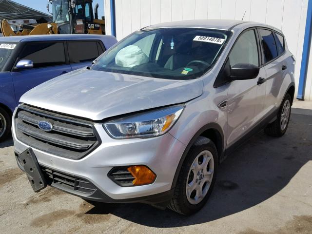 1FMCU0F74HUC11241 - 2017 FORD ESCAPE S SILVER photo 2