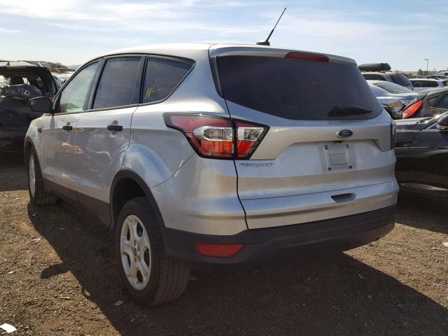 1FMCU0F74HUC11241 - 2017 FORD ESCAPE S SILVER photo 3