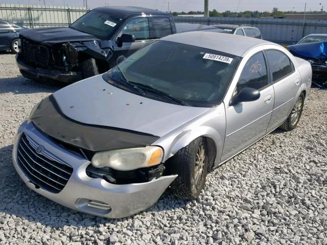 1C3EL46X56N103410 - 2006 CHRYSLER SEBRING GRAY photo 2