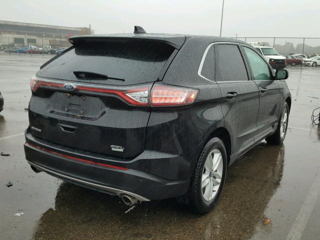 2FMPK3J9XGBC41785 - 2016 FORD EDGE SEL BLACK photo 4