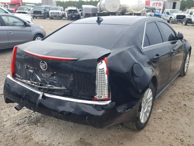 1G6DG5EY1B0159205 - 2011 CADILLAC CTS LUXURY BLACK photo 4