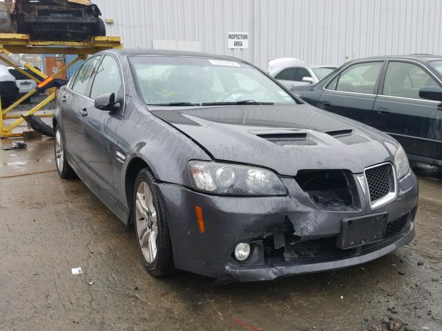 6G2ER57759L196015 - 2009 PONTIAC G8 GRAY photo 1