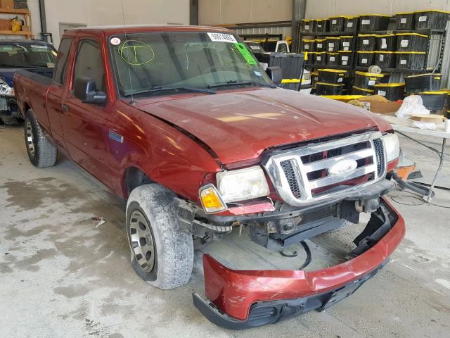 1FTYR14D98PA31844 - 2008 FORD RANGER SUP RED photo 1