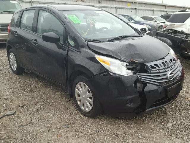 3N1CE2CP1FL436566 - 2015 NISSAN VERSA NOTE BLACK photo 1