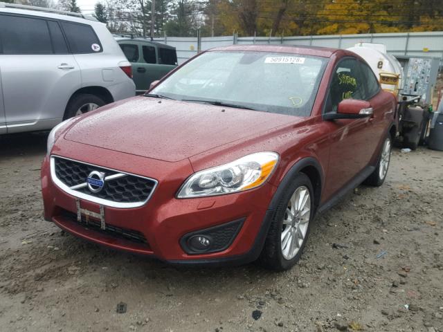 YV1672MK1B2238227 - 2011 VOLVO C30 T5 RED photo 2