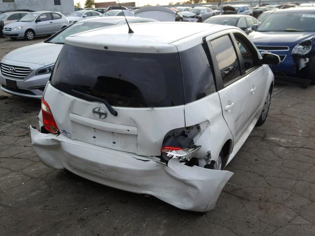 JTKKT624160159601 - 2006 TOYOTA SCION XA WHITE photo 4