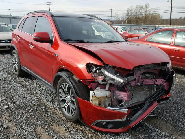 JA4AR4AWXGZ042826 - 2016 MITSUBISHI OUTLANDER RED photo 1