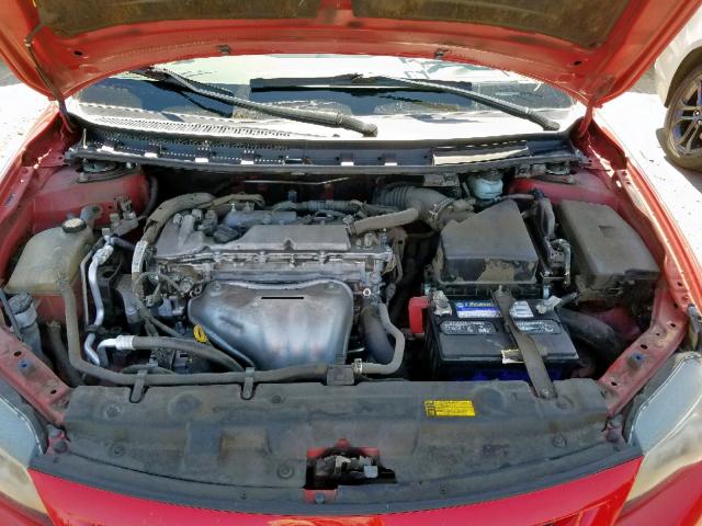 JTKJF5C7XD3049843 - 2013 TOYOTA SCION TC წითელი ფოტო 7