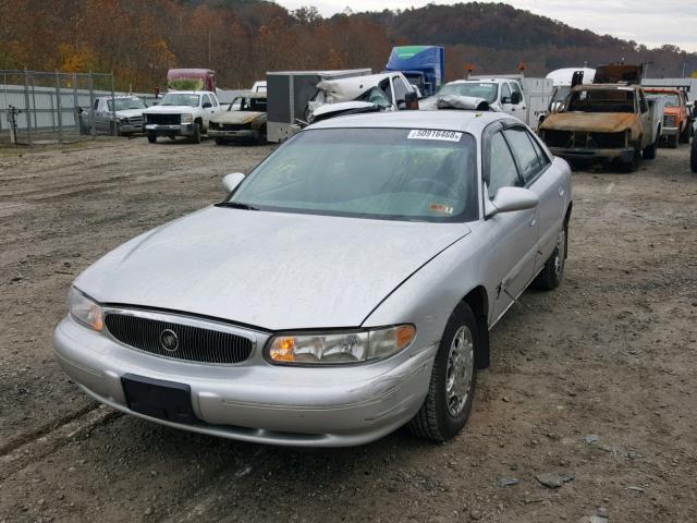 2G4WS52J721217202 - 2002 BUICK CENTURY CU SILVER photo 2