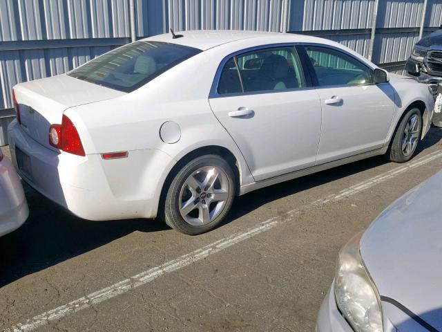 1G1ZC5EB5AF103931 - 2010 CHEVROLET MALIBU 1LT 白色 照片 4