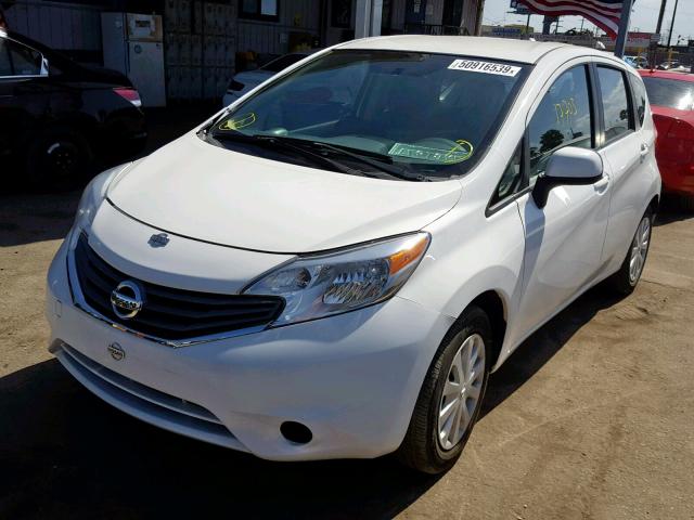 3N1CE2CP4EL398121 - 2014 NISSAN VERSA NOTE WHITE photo 2