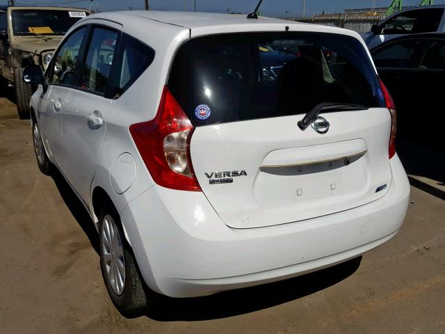 3N1CE2CP4EL398121 - 2014 NISSAN VERSA NOTE WHITE photo 3