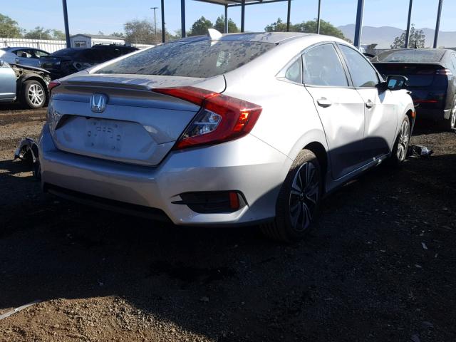 2HGFC1F77GH659809 - 2016 HONDA CIVIC EXL SILVER photo 4