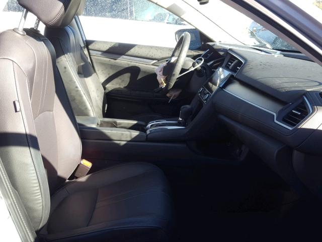 2HGFC1F77GH659809 - 2016 HONDA CIVIC EXL SILVER photo 5