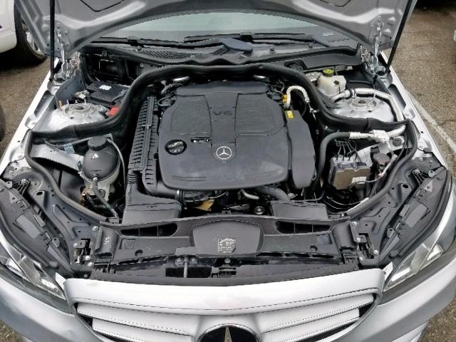 WDDHF5KB0GB228100 - 2016 MERCEDES-BENZ E 350 SILVER photo 7