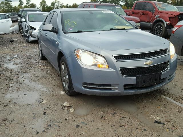 1G1ZH57B68F252924 - 2008 CHEVROLET MALIBU 1LT GRAY photo 1