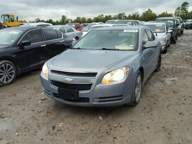 1G1ZH57B68F252924 - 2008 CHEVROLET MALIBU 1LT GRAY photo 2