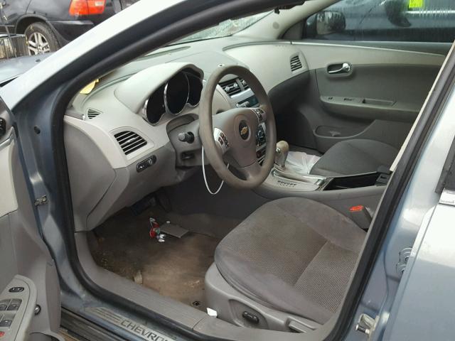1G1ZH57B68F252924 - 2008 CHEVROLET MALIBU 1LT GRAY photo 9