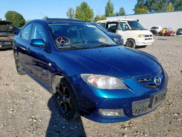 JM1BK323371683795 - 2007 MAZDA 3 S BLUE photo 1