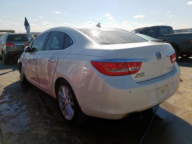 1G4PR5SK6C4128641 - 2012 BUICK VERANO CON WHITE photo 3