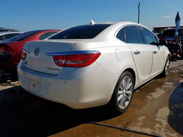 1G4PR5SK6C4128641 - 2012 BUICK VERANO CON WHITE photo 4